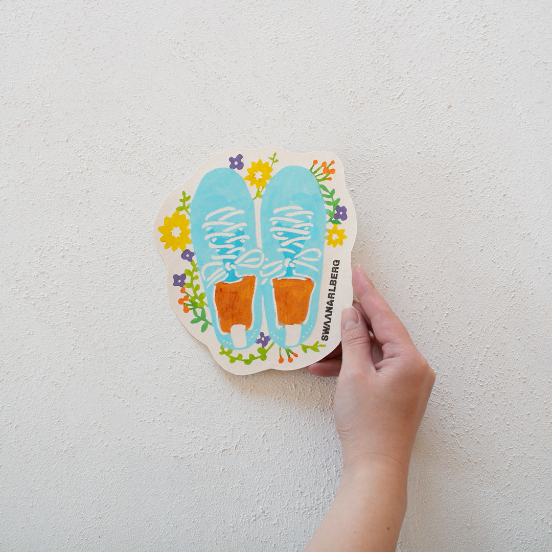 手染め和紙カード by ワキタヨシコ