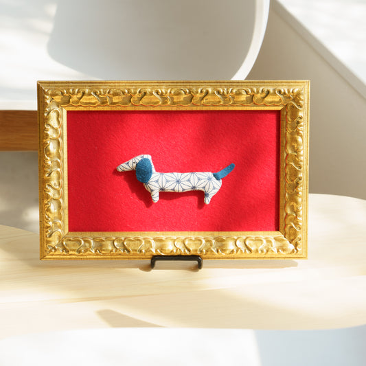 アニマルフレーム S(犬/レッド)