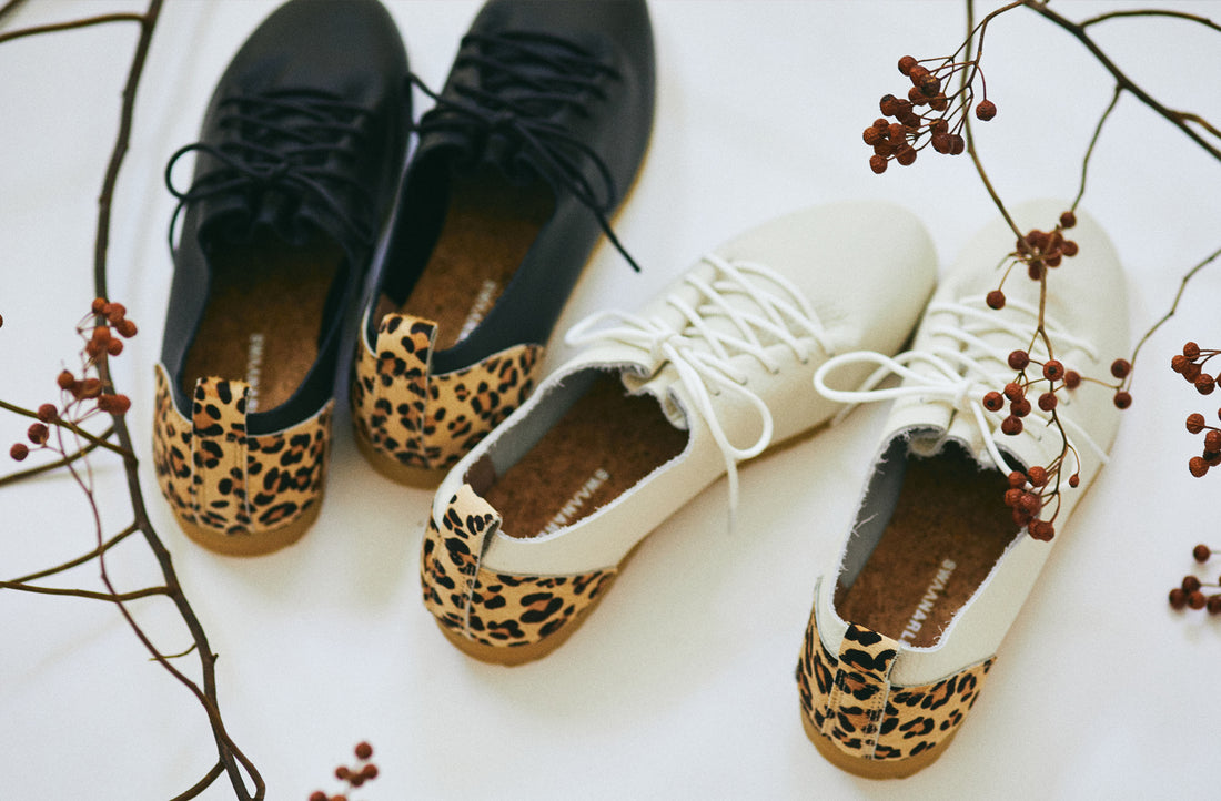 LACE UP SHOES LEOPARD オンライン限定販売開始