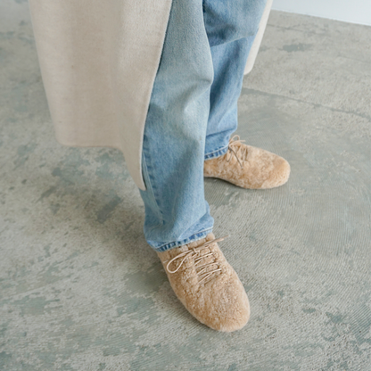 Lace Up Shoes / Mouton