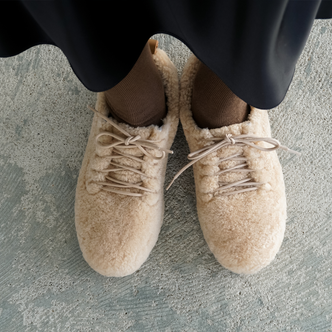 Lace Up Shoes / Mouton