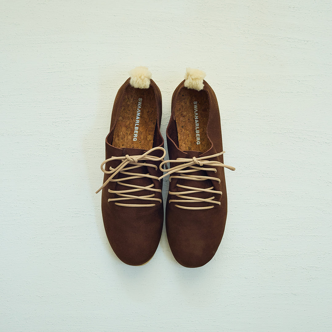 Lace Up Shoes / Off-piste [ Chocolat ]