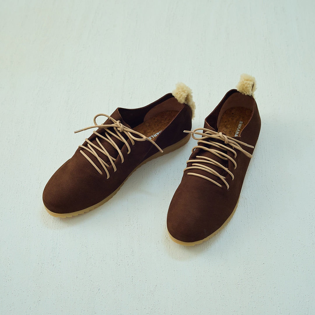 Lace Up Shoes / Off-piste [ Chocolat ]