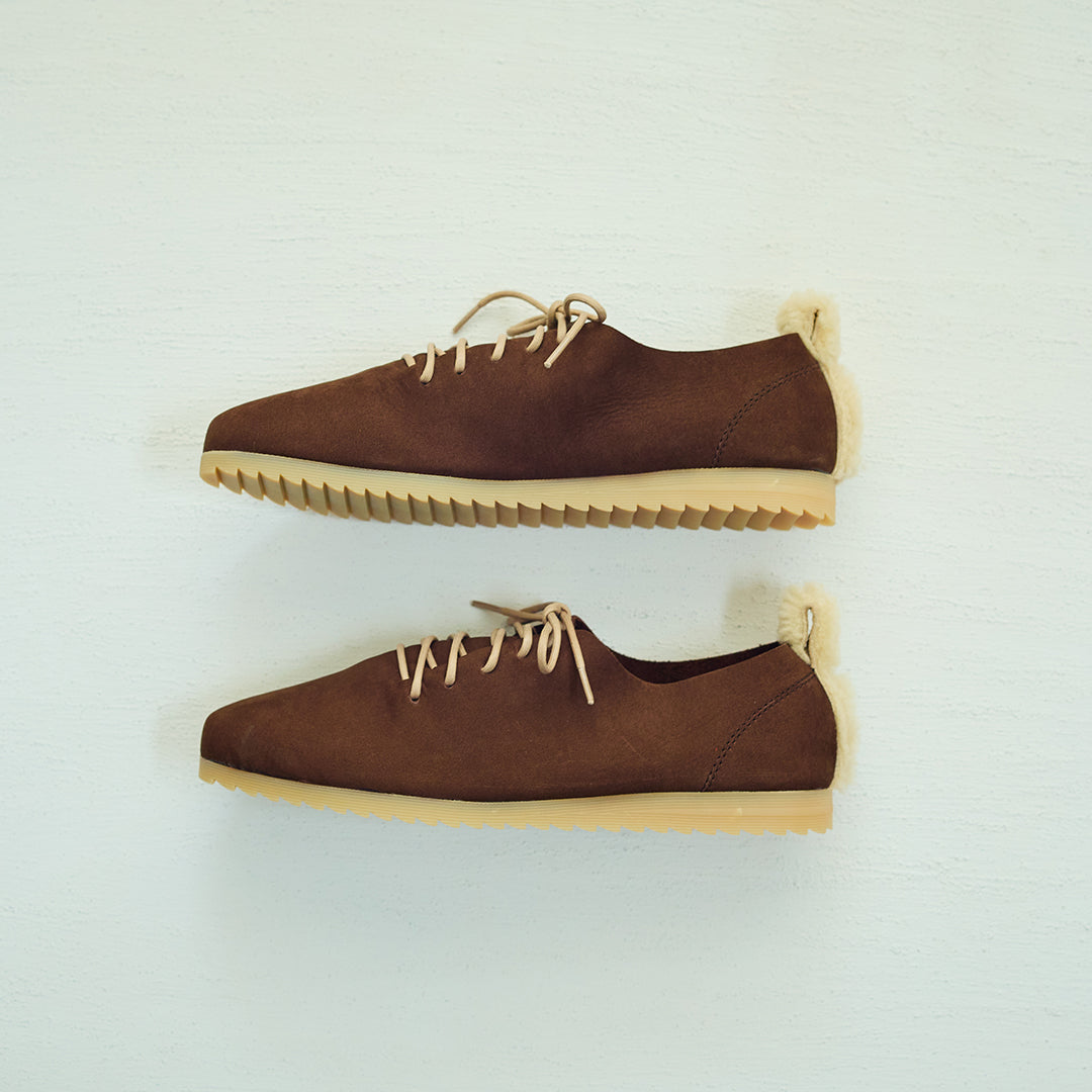 Lace Up Shoes / Off-piste [ Chocolat ]