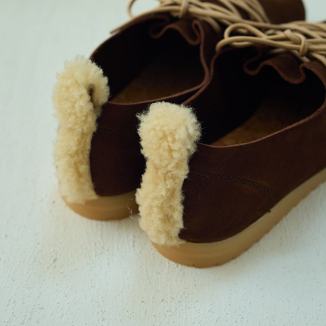 Lace Up Shoes / Off-piste [ Chocolat ]