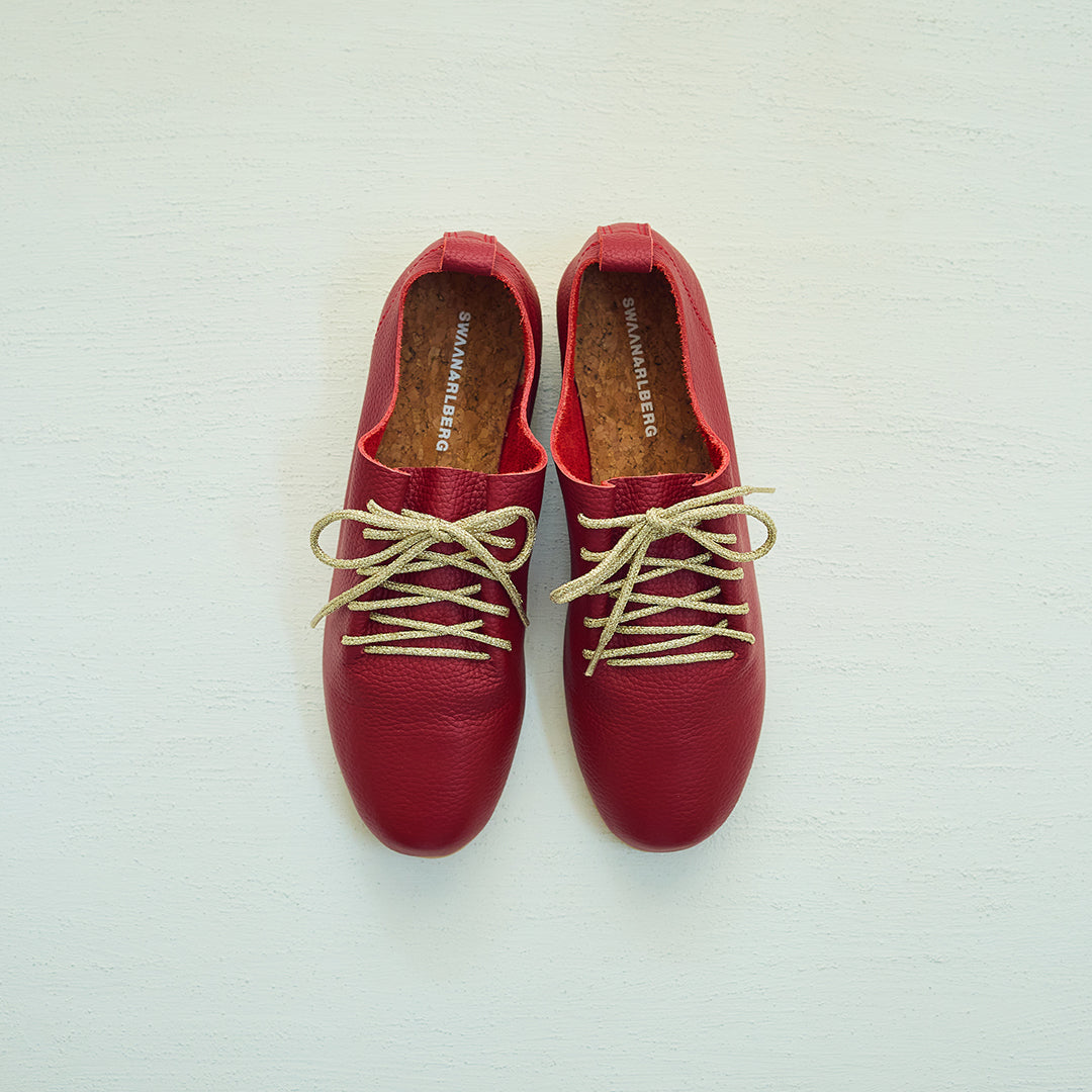 Lace Up Shoes / Off-piste [ Framboise ]