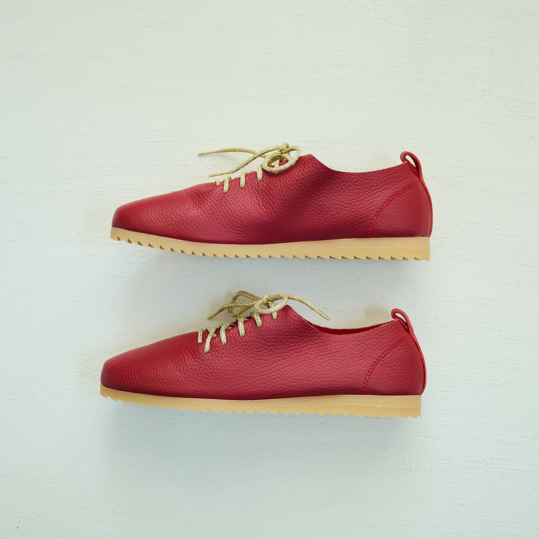 Lace Up Shoes / Off-piste [ Framboise ]