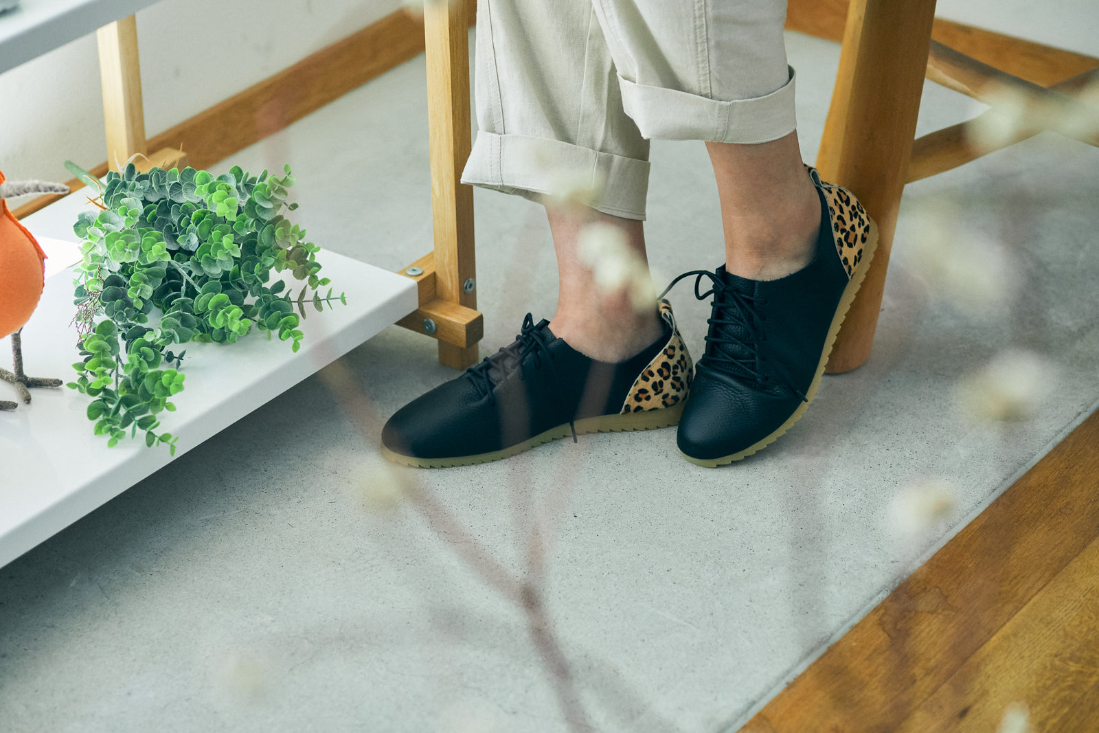 Lace Up Shoes / Leopard – SWAAN4RLBERG | スワンアルバーグ | T 